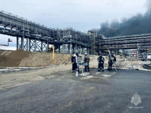 пожар на Амурском ГХК